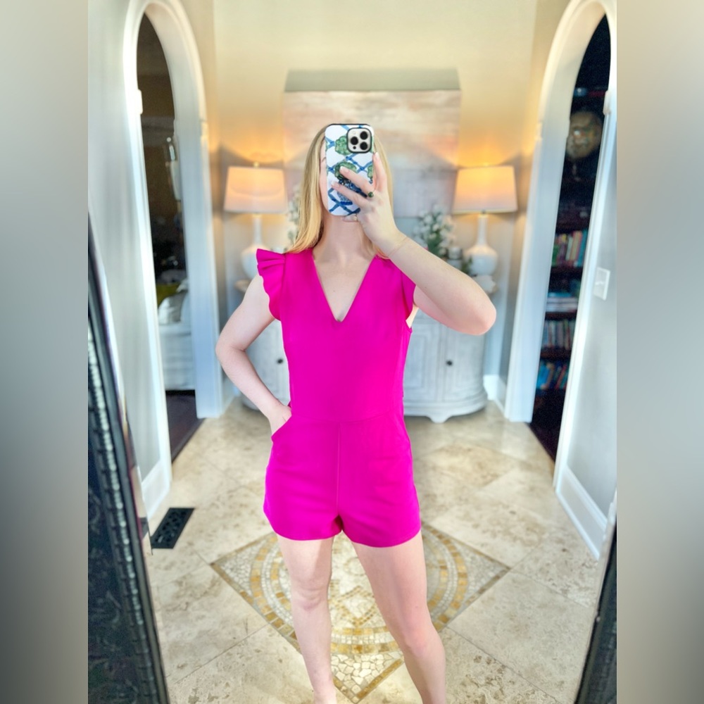 Pants Store Romper (pink)